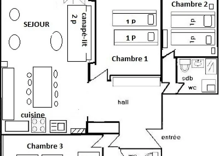 Le Mont Blanc - 4 Pieces 8/10 Pers - Le Mont-blanc 134mb - Plagne Centre Mae-9134 *